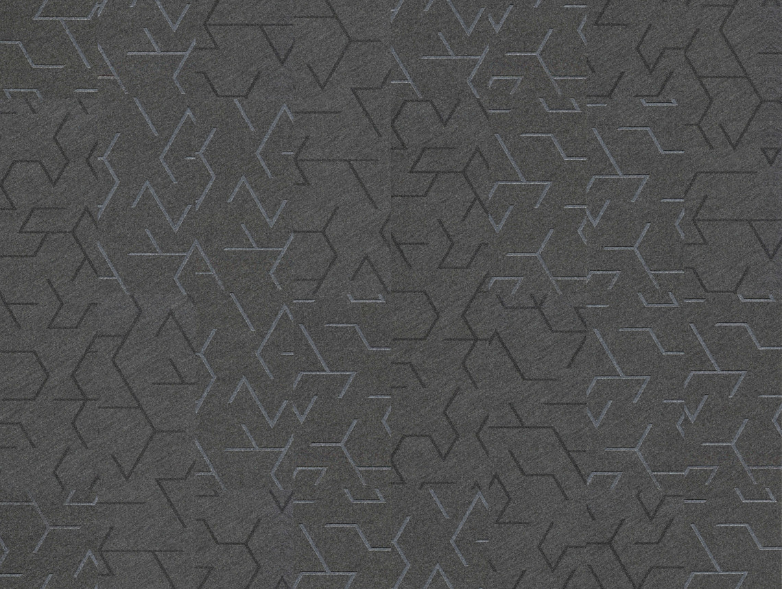 Flotex Planks Triad - 121001 embossed zinc